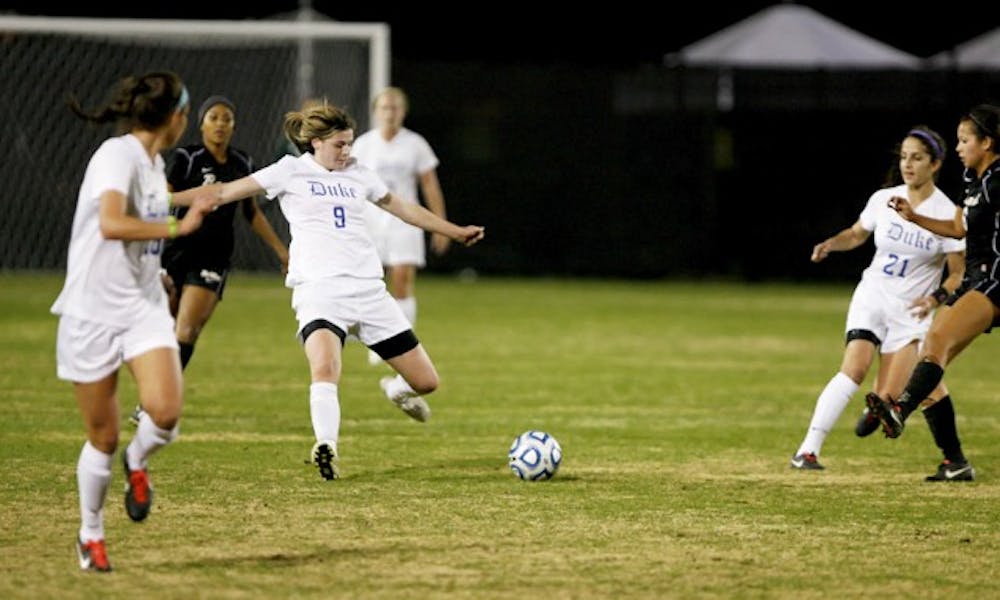 Freshman Kelly Cobb has a team high 30 points this season, 11 goals and eight assists.