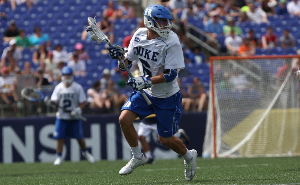 Senior Will Haus is a two-time Honorable Mention All-America and will look to lead the Blue Devils to their third straight national title