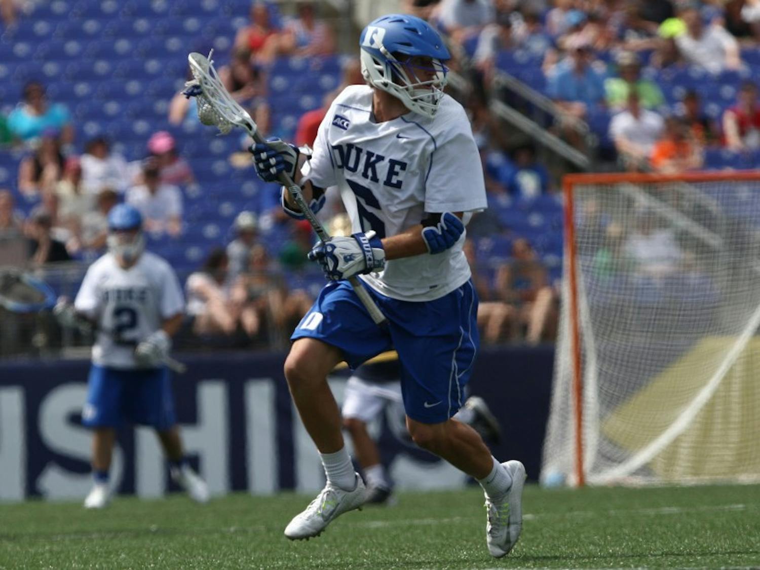 Senior Will Haus is a two-time Honorable Mention All-America and will look to lead the Blue Devils to their third straight national title