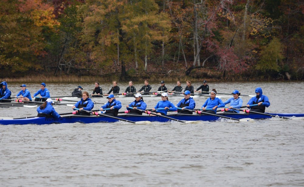 The Blue Devils' V8 dominated the Cal Cup Grand Final to highlight the San Diego Crew Classic this weekend.