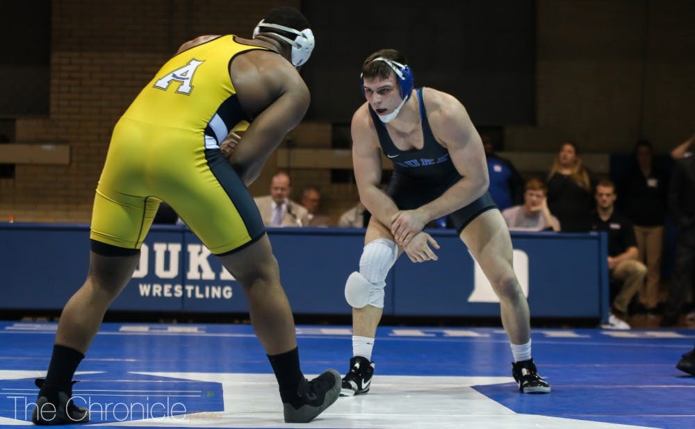 <p>Jacob Kasper finished third after going 6-1 at the Cliff Keen Open.</p>