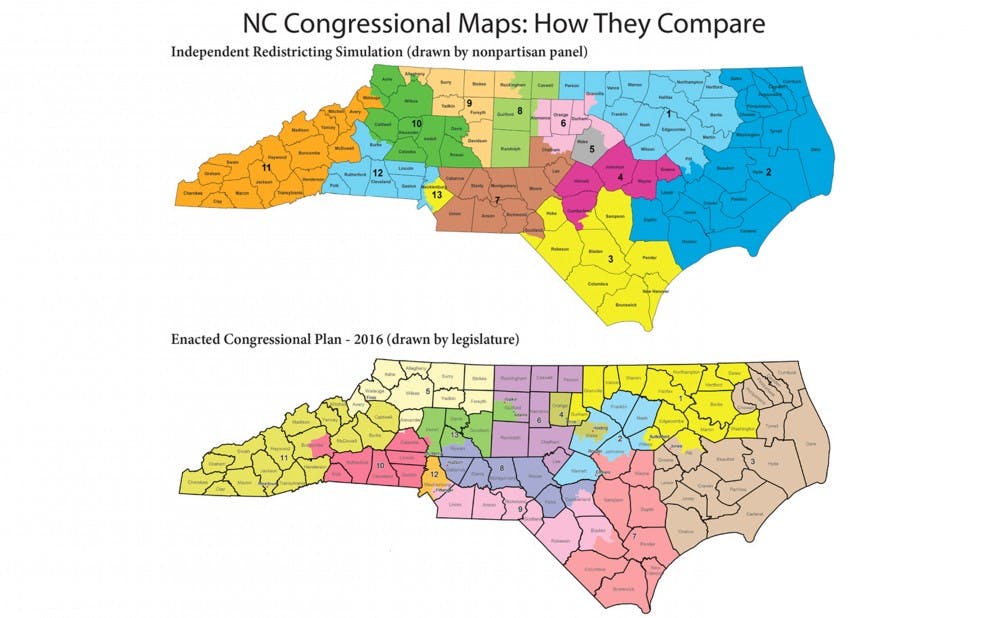 <p>The proposed  map would increase the number of competitive districts in North Carolina’s congressional race.</p>