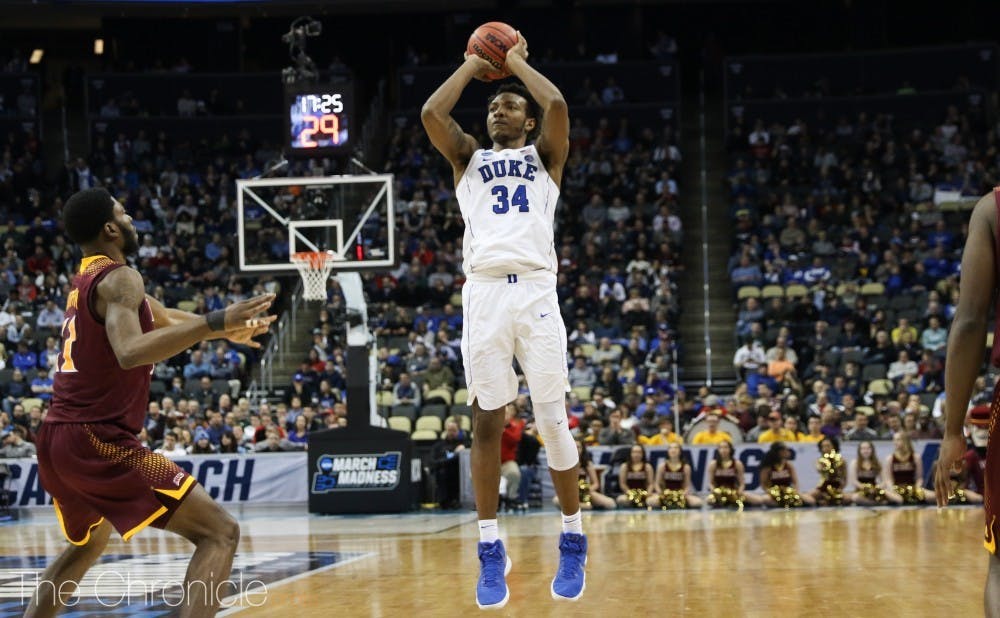Big man Wendell Carter Jr. has learned to be a serious threat from the perimeter.