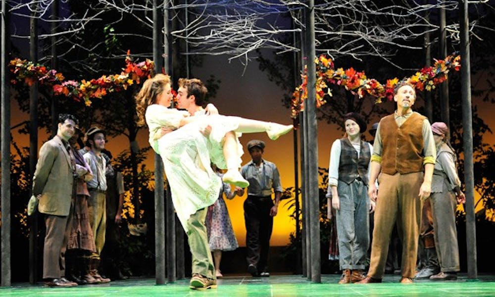 &amp;lt;emAs You Like It,&amp;lt;/em&amp;gt; one of William Shakespeare’s comedies, tells the story of Rosalind, played by Marianne Miller, and Orlando, playbed by Derrick Ledbetter, as the lovers wander through the woods.