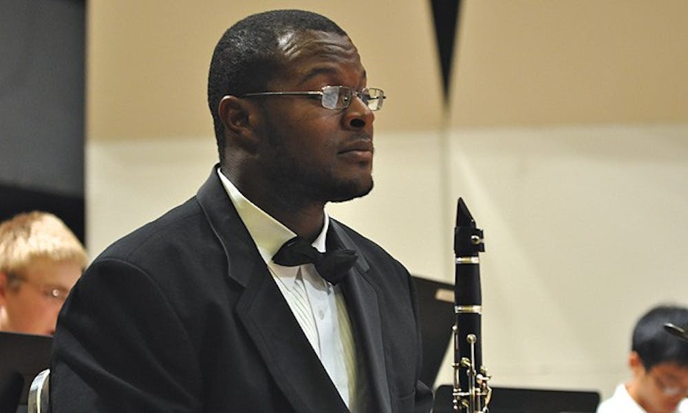 The Duke Wind Symphony will perform Bryan Morgan’s composition “Aaron’s Fanfare” tonight.