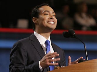 San Antonio Mayor Julian Castro delivered the keynote address at the Democratic National Convention Monday.