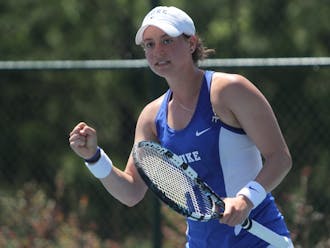 Redshirt senior Rachel Kahan and doubles partner Rebecca Smaller will carry a perfect 4-0 record into ITA regionals this weekend in Chapel Hill.
