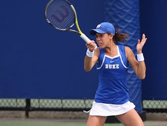 Although the Blue Devils fell to Florida, freshman Beatrice Capra defeated the nation’s No. 1 player Allie Will, giving her momentum heading into the individual draw.