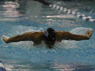 The Blue Devil men broke 11 school records en route to a ninth-place finish at the ACC Championships.