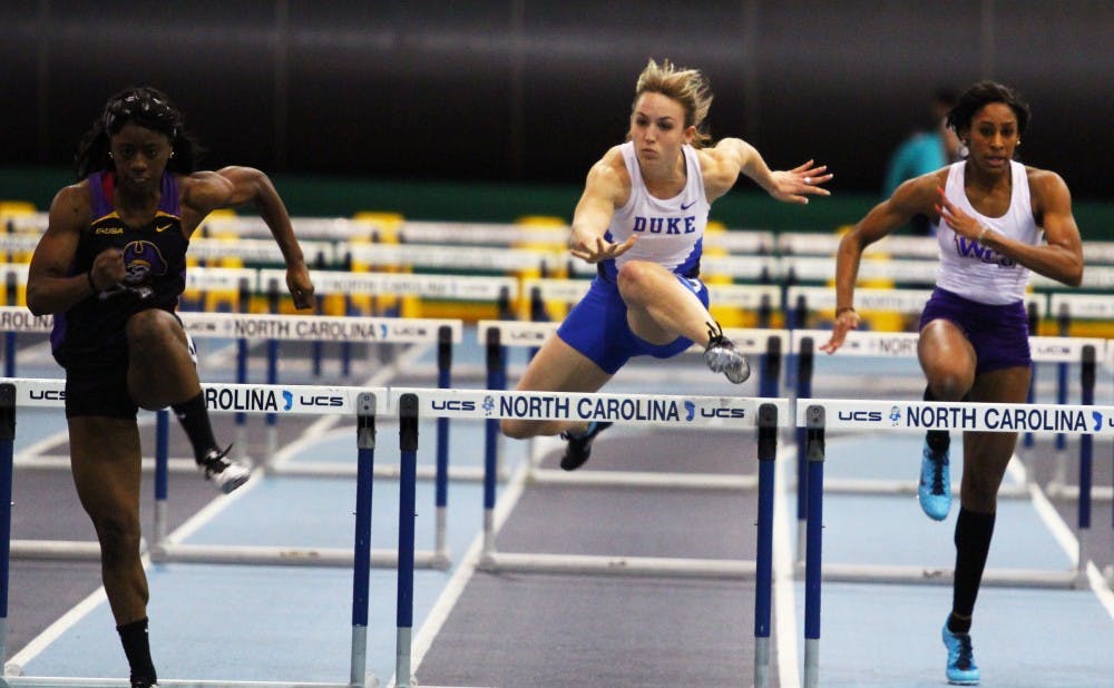 Duke topped North Carolina on both the men’s and women’s sides at the Carolina Cup, something director of track and field Norm Ogilvie said has never happened before.