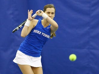 Monica Turewicz set the tone for singles in Duke’s win against Northwestern, coming out on top 6-3, 6-1 in the first singles match of the afternoon.