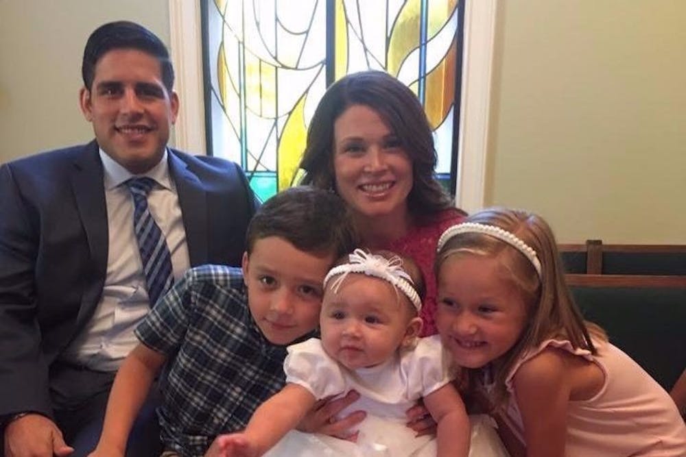Photo of Gonzalez and his family from his GoFundMe page.
