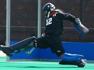 Duke goalkeeper Lauren Blazing has only given up more than two goals once this season.
