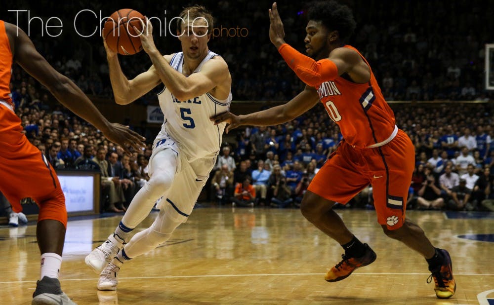 <p>Sophomore Luke Kennard has been one of the nation's most efficient scorers with his long-range shooting and footwork in the paint.&nbsp;</p>