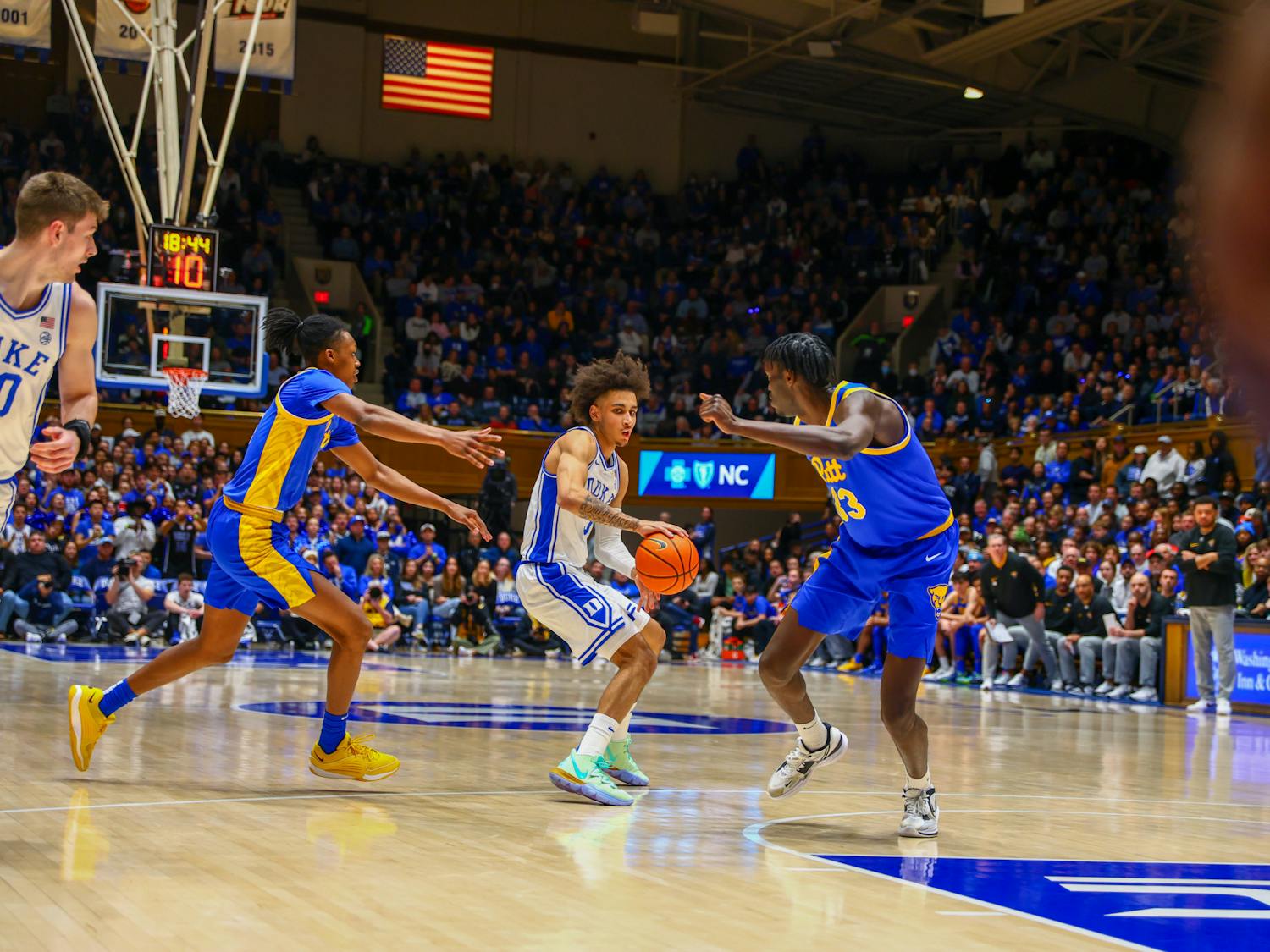 Sophomore guard Tyrese Proctor scored a career-high 24 points against Louisville Tuesday.