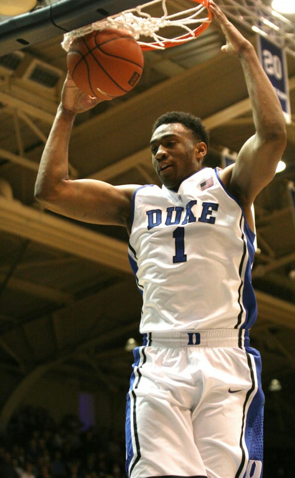 After a relatively slow start at the beginning of the first half, the Blue Devils managed to pick up some momentum and ended the match against the Bowie State Bulldogs 103-67 in their first game of the 2013-2014 season.