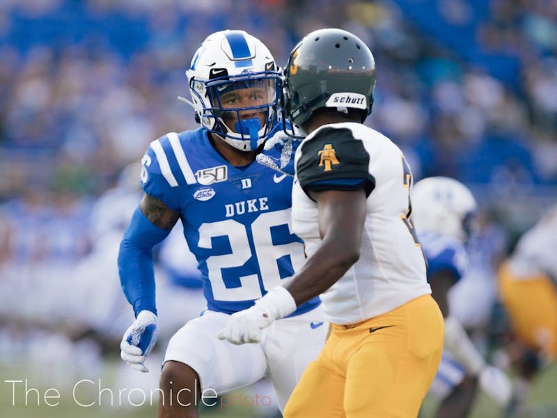 Duke quarterback Jones gets by with a little help from his friends