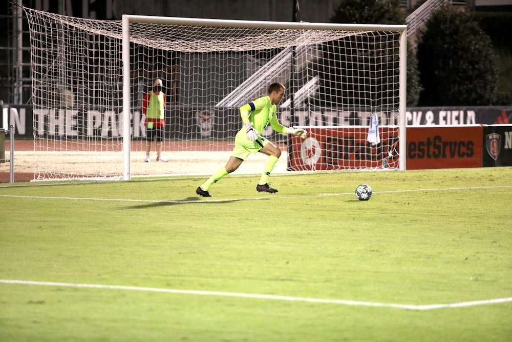 Duke goalie Will Pulisic will have his hands full against the Tigers.