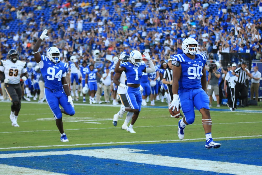 <p>Duke dominated in the first half against North Carolina A&amp;T, jumping out to a 28-6 lead.</p>