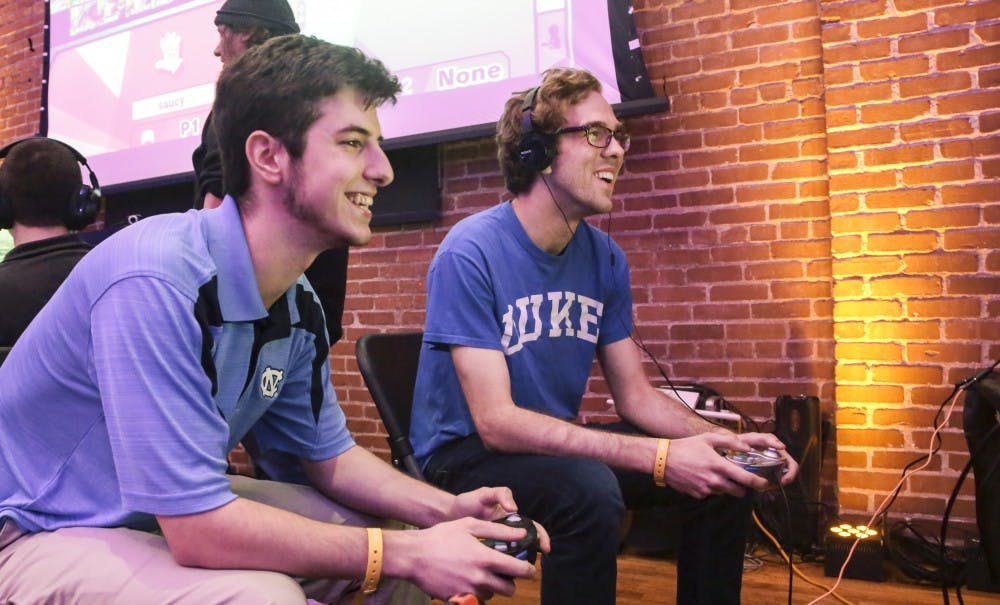 Duke and North Carolina battled it out on the consoles last weekend.