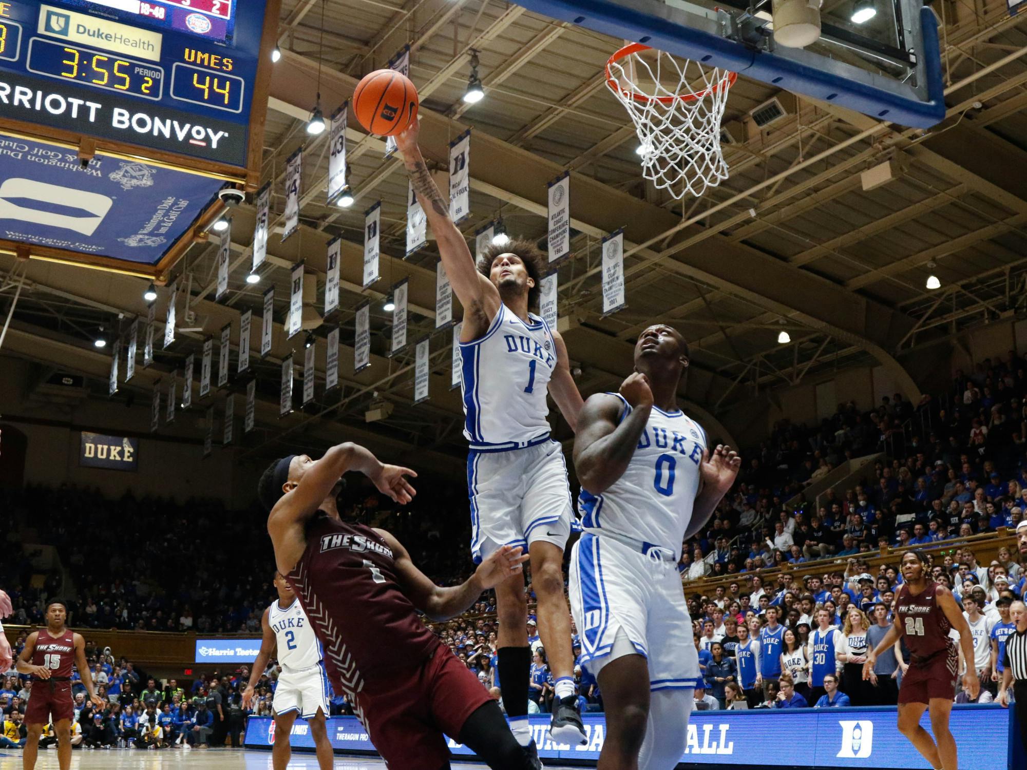 In Roach's Absence, Duke Men's Basketball Eases Past Maryland Eastern ...