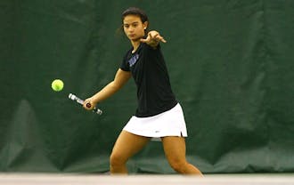 Junior Hanna Mar will represent the Blue Devils at the USTA/ITA National Indoor Championships this weekend in Flushing, N.Y.  Heading into the tournament she is ranked No. 35, with an 11-2 fall season record.