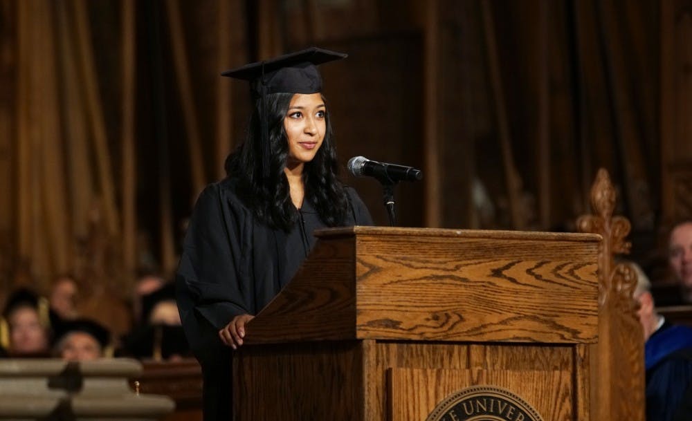 <p>Tara Bansal served as the DSG vice president of academic affairs before being elected president in March.</p>