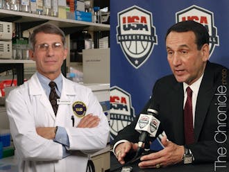 Fauci and Coach K 