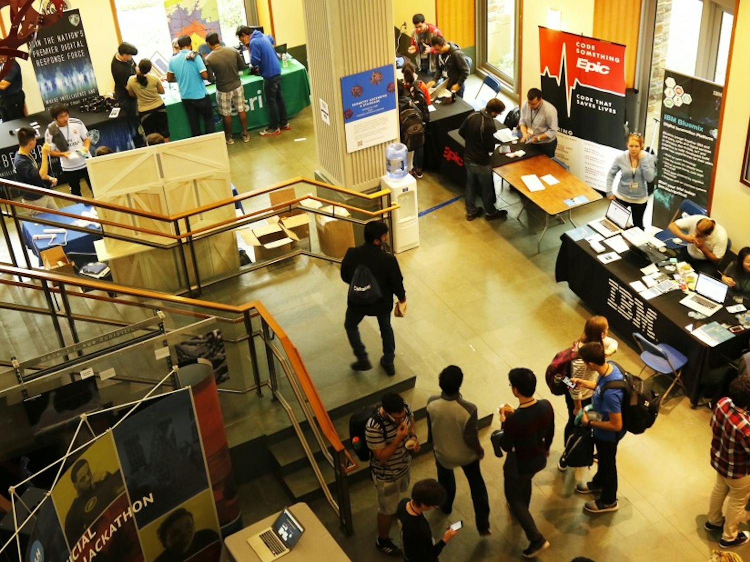 Teams of students from across the country gathered this weekend for the third annual HackDuke technology competition.