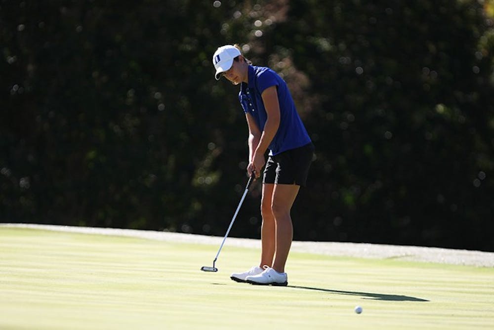 Lindy Duncan has worked on her mental game to become one of the best golfer's in program history.