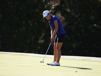Lindy Duncan has worked on her mental game to become one of the best golfer's in program history.