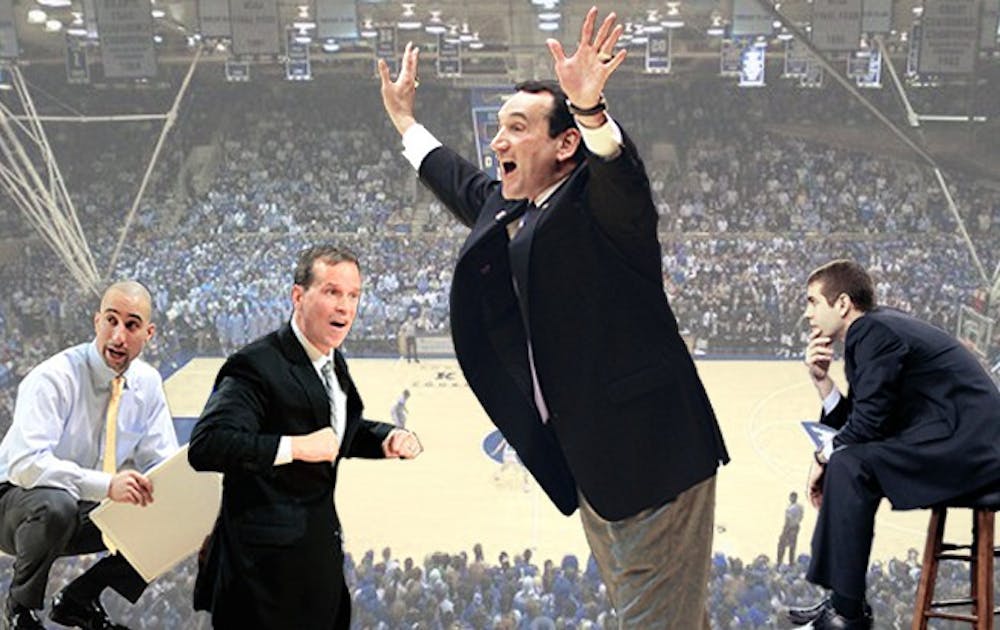 Columnist Brady Buck takes guesses at who might be Duke basketball's next coach some day.