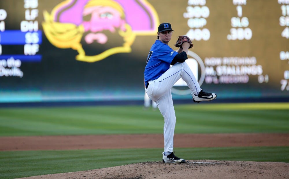 Southpaw Mitch Stallings has emerged as a bright spot in Duke’s bullpen so far this year.