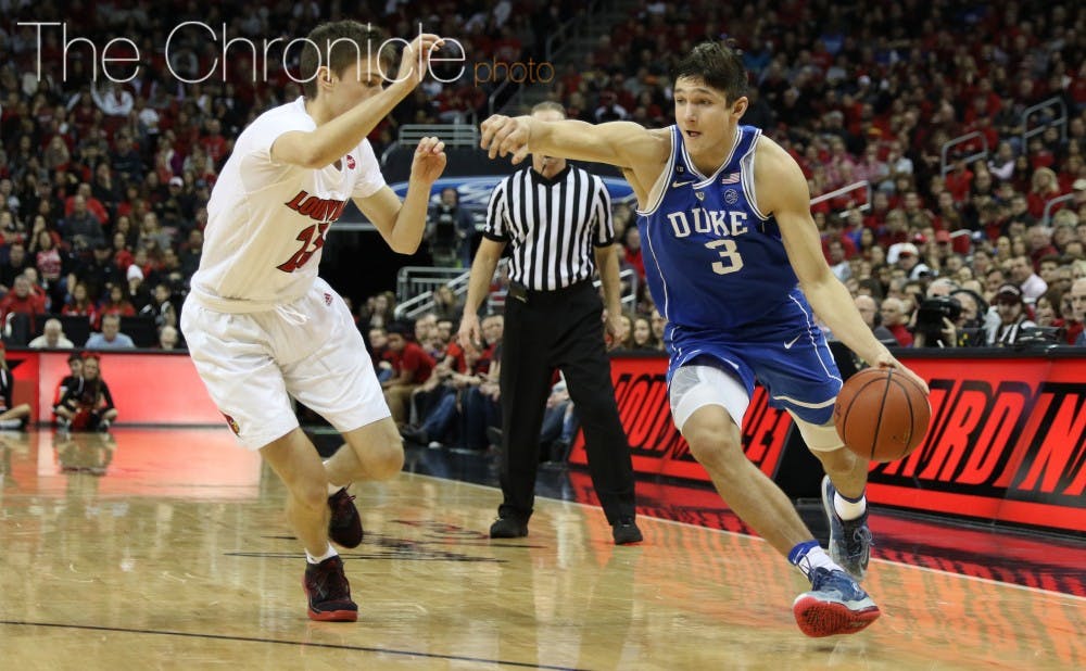 <p>Grayson Allen leads the Blue Devils with 4.3 assists per game and will be called on to be a distributor against a defense that allows just 61.5 points per contest.</p>