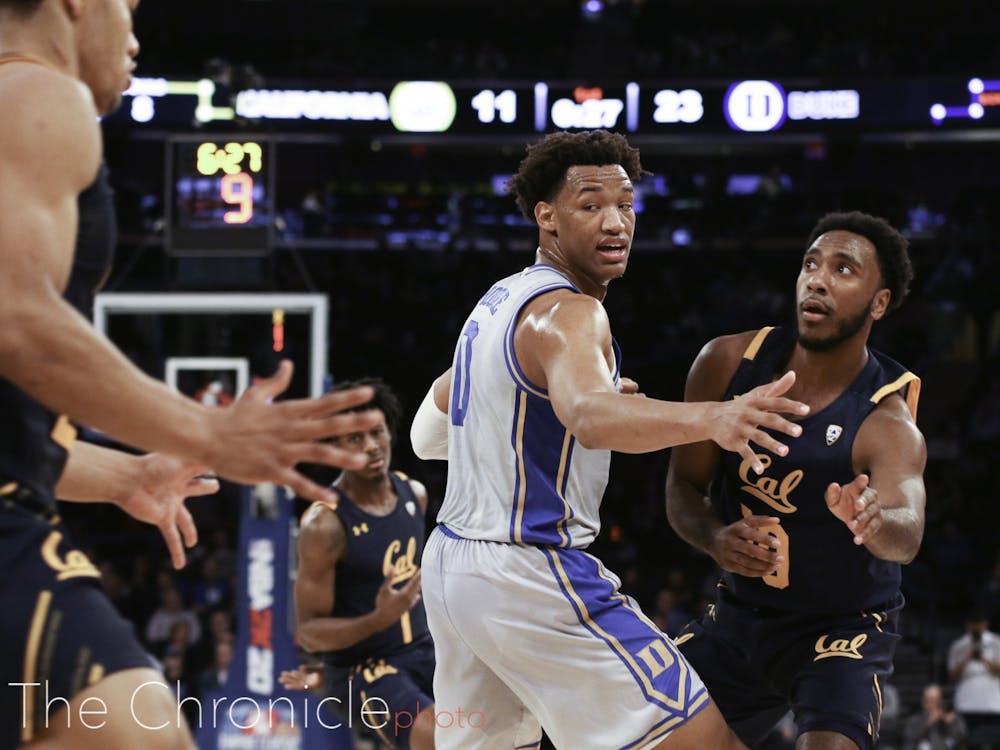 Wendell Moore notched his first career start Thursday.