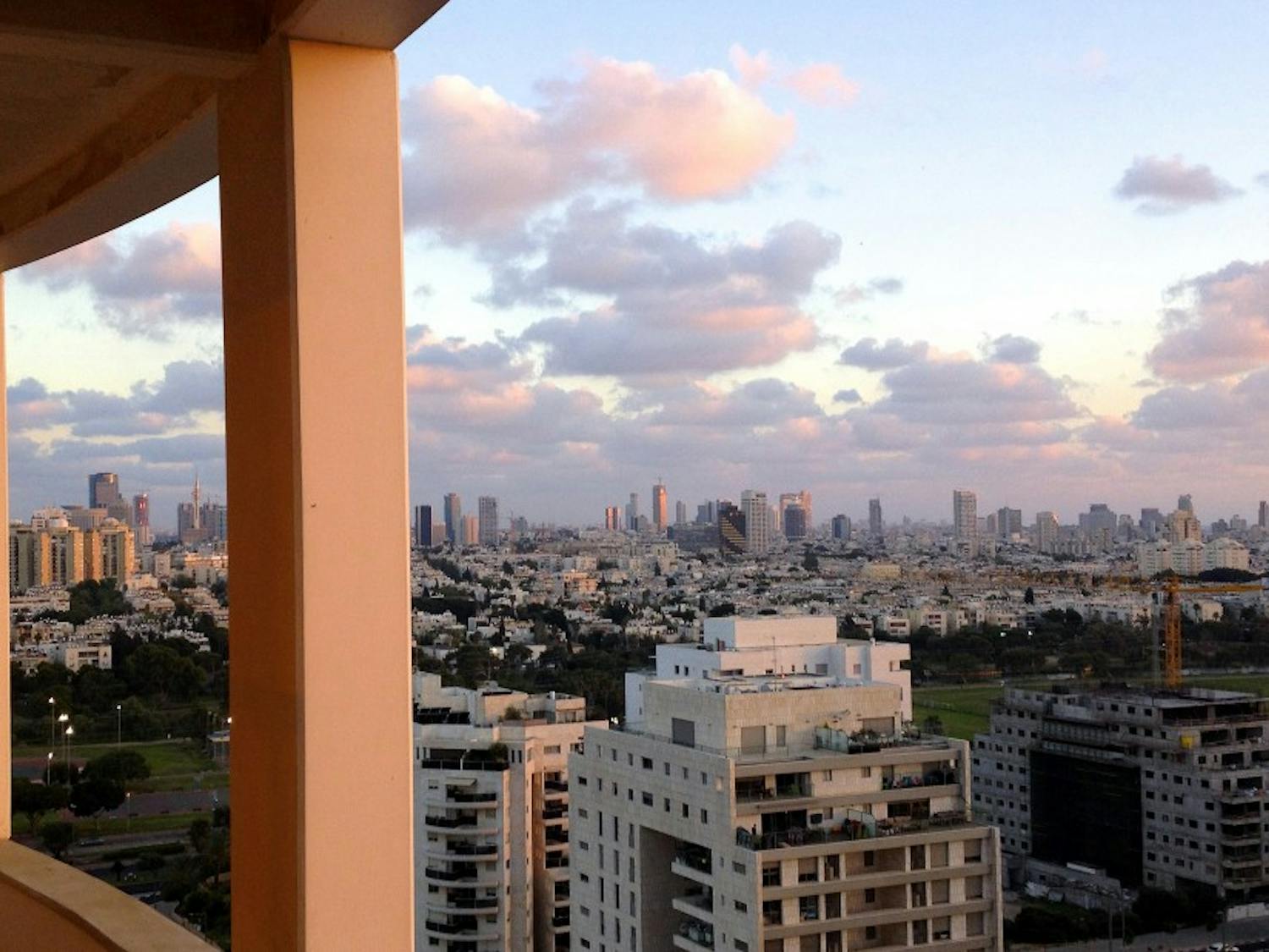 Living in the city of Tel Aviv for 10 weeks, senior Elissa Levine had a front row seat for this summer's turmoil between Israel and Palestine.