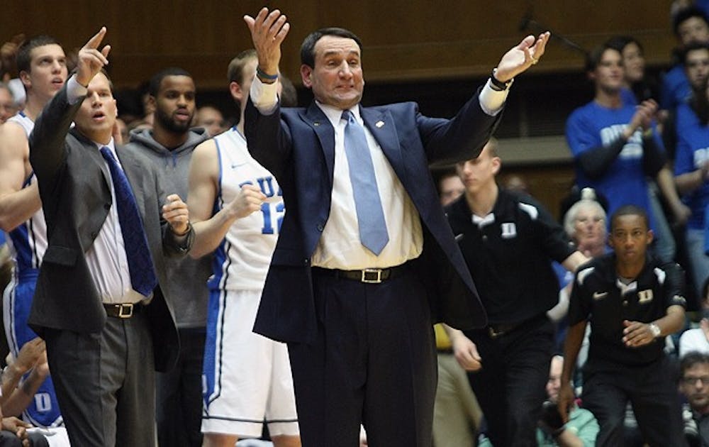 Duke basketball head coach Mike Krzyzewski said the win against N.C. State was not about revenge, but the Blue Devils undoubtedly showed something about themselves Thursday.