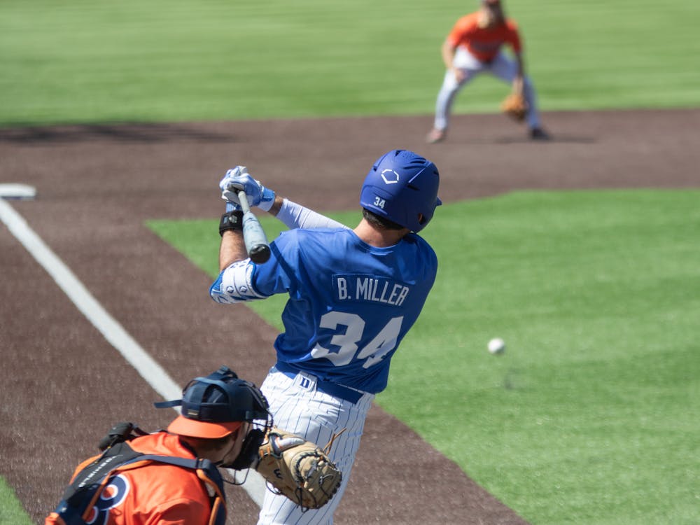 Duke's Ben Miller competed alongside MLB star Andruw Jones and professional softball slugger Skylar Wallace. 