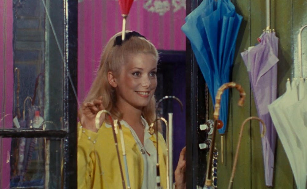 Jacques Demy's "The Umbrellas of Cherbourg" is one of the films featured in this fall's Retro Film Series at the Carolina Theatre.