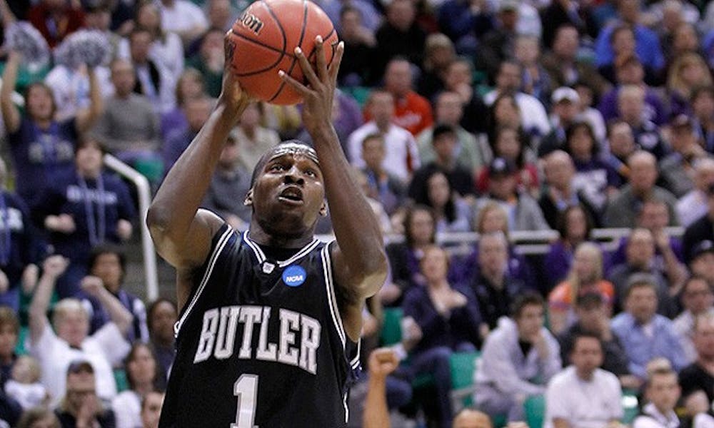 Butler sophomore Shelvin Mack had 16 points in the Bulldogs’ Elite 8 win over Kansas State Saturday.