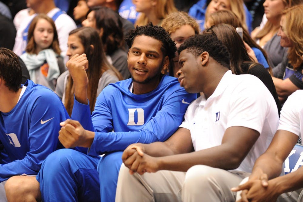 Freshman center Marques Bolden did not play in Friday's exhibition contest.&nbsp;