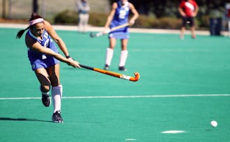 With her third goal of the season, defender Hannah Barreca tied the game for Duke against Maryland in the ACC tournament, but the Blue Devils could not hold on.