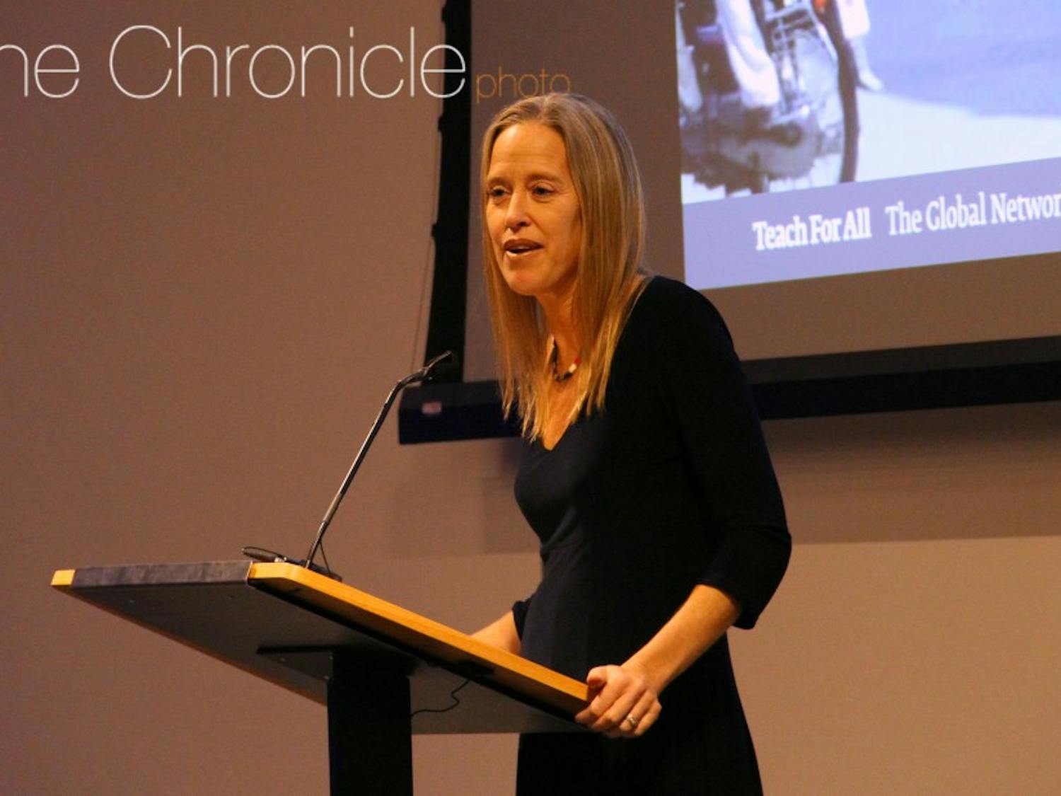 Wendy Kopp leads Teach for America, which&nbsp;recruits college graduates from top universities to serve as teachers in public schools for two years.
