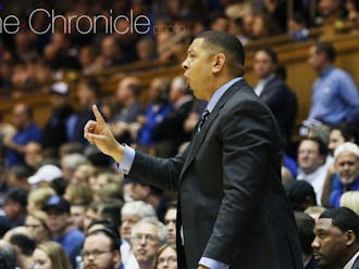 Jeff Capel took head coach Mike Krzyzewski's place for the first time this season Saturday but left his seat open out of respect.&nbsp;