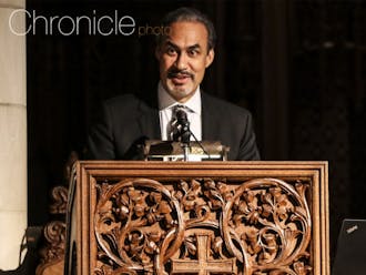 Phil Freelon, architect of the Smithsonian National Museum of African American History and Culture, gave the keynote address at the University's Martin Luther King Jr. Day ceremony in 2017.&nbsp;