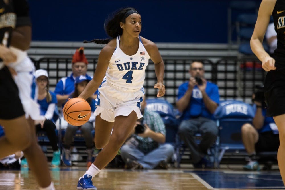 Lexie Brown finished two rebounds and two assists shy of a triple-double Wednesday.