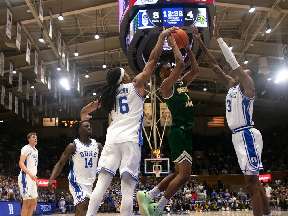 Maliq Brown returned for Duke's contest against George Mason. 