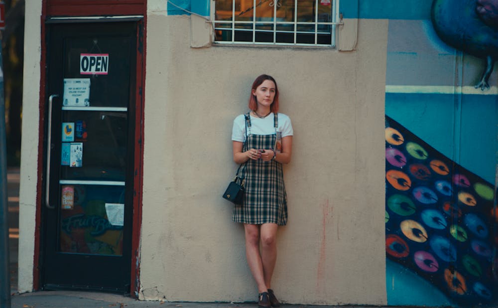 "Lady Bird," Greta Gerwig's directorial debut, stars Saoirse Ronan as the titular character.