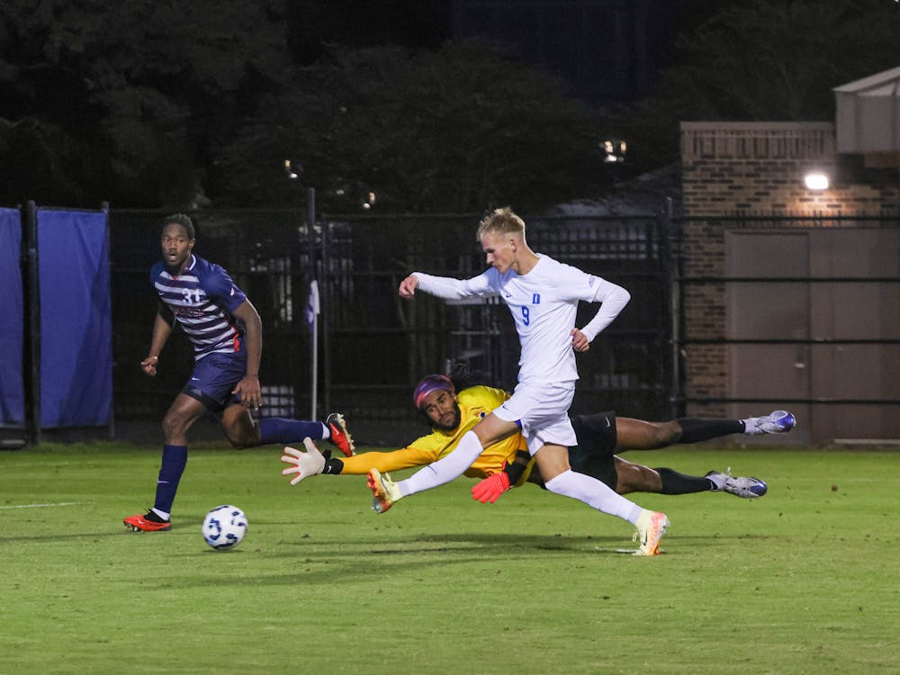 Ulfur Bjornsson scored twice against Howard Wednesday night.