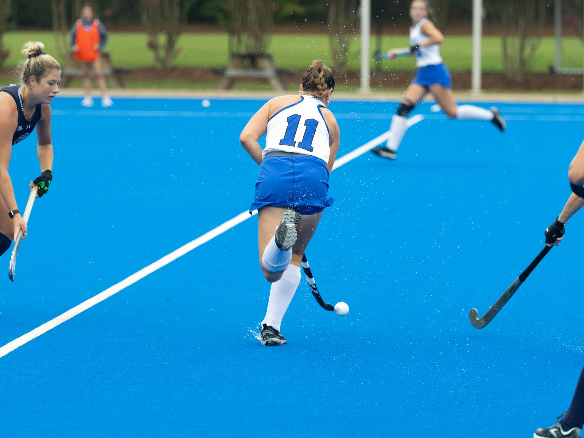 No. 2 Duke field hockey rallies against No. 5 Louisville, records 5 ACC